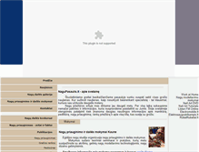 Tablet Screenshot of nagupasaulis.lt